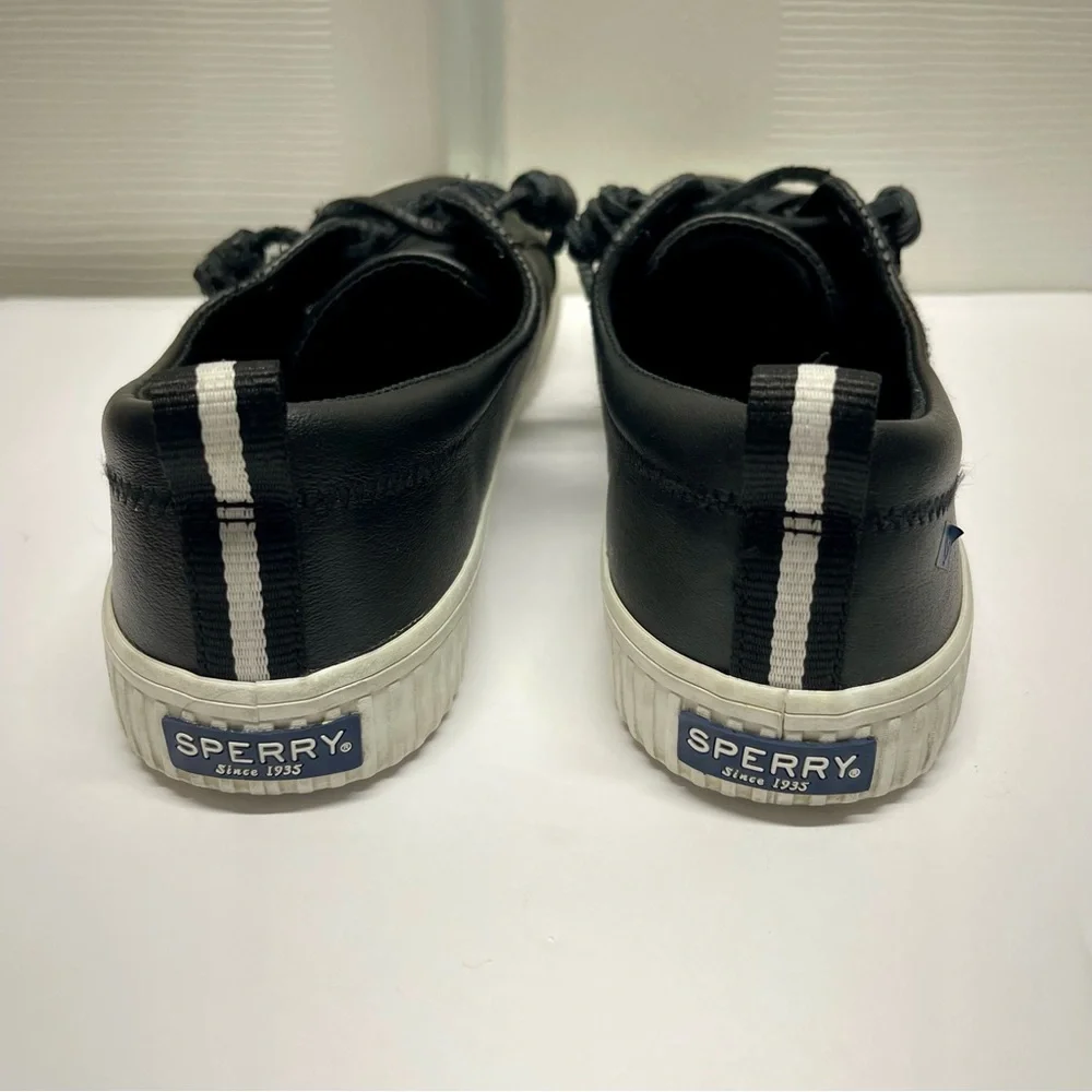 Sperry Top Sider  Women’s Black Shoes Size 8.5 Slip On